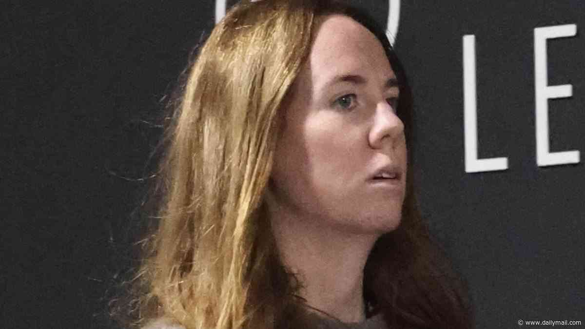 Jackie 'O' Henderson's manager Gemma O'Neill looks downcast at Westfield in a pair of pyjama-style pants as former KIIS FM star wipes her contact details from Instagram
