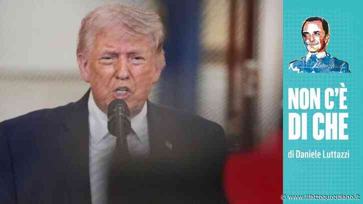 Trump, Croce e la satira: quando le ipotesi diventano un boomerang