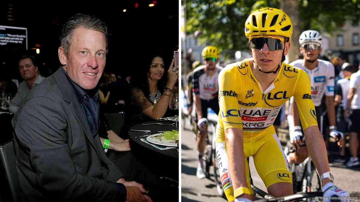 Preview tiende etappe Tour de France: Lance Armstrong daagt Tadej Pogacar uit