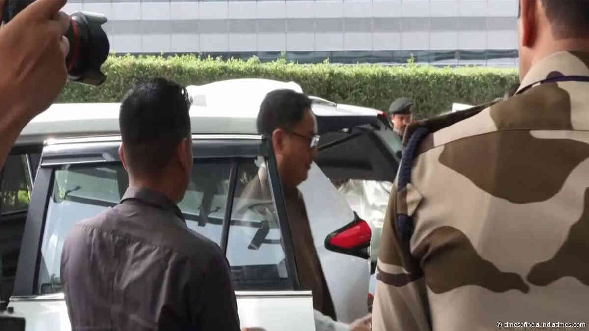 Union minister Kiren Rijiju departs for Qatar to convey India's condolences over former Emir's demise