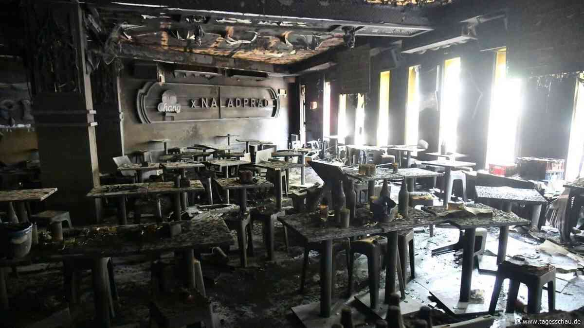 Hinweise auf schwere Mängel nach Feuer in Bangkok