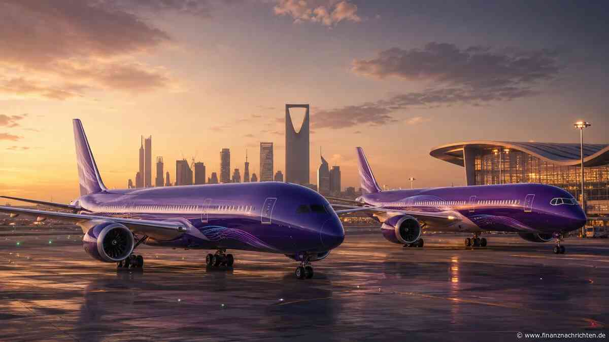 Boeing oder Airbus?: Bis zu 55 neue Jets: Riyadh Air könnte jetzt für einen Paukenschlag sorgen