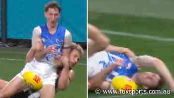 Magpies star trying to escape dangerous tackle ban for second time this year — Tribunal LIVE