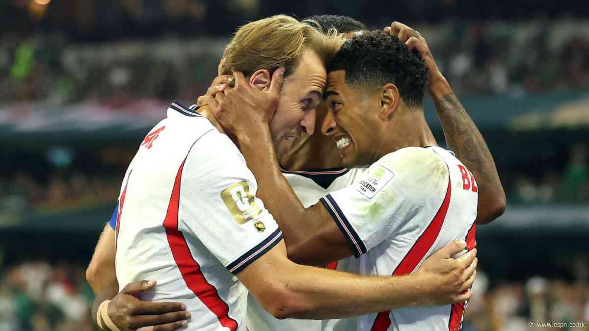 Kane rejects England 'division,' backs Bellingham