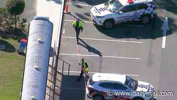 Teenager is charged after horror stabbing at Islamic College in Brisbane - as 17-year-old fights for life