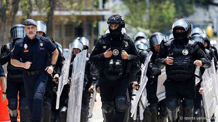 Increased security for England and Argentina tie