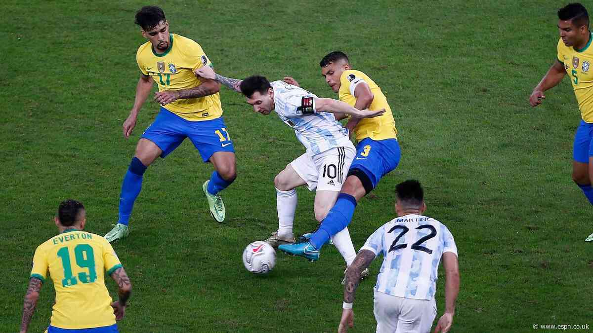Messi is about to play England for the first time ...