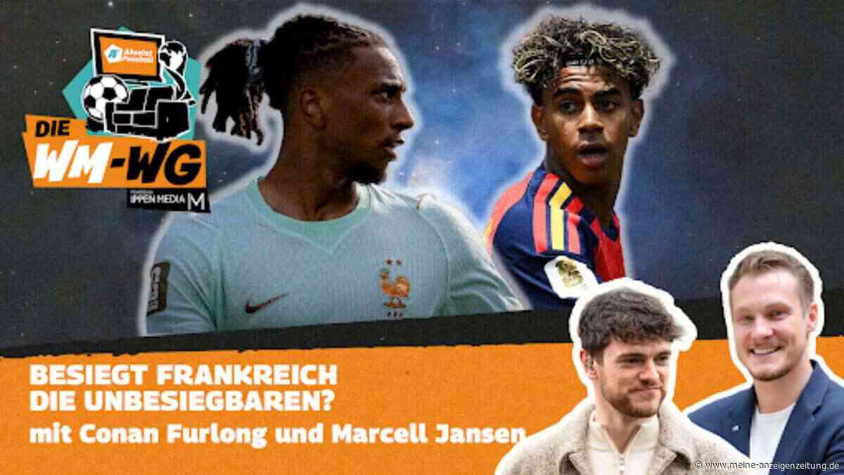 „Die WM-WG“ heute live ab 12 Uhr mit Marcell Jansen und Conan Furlong: Kann Frankreich Spanien knacken?