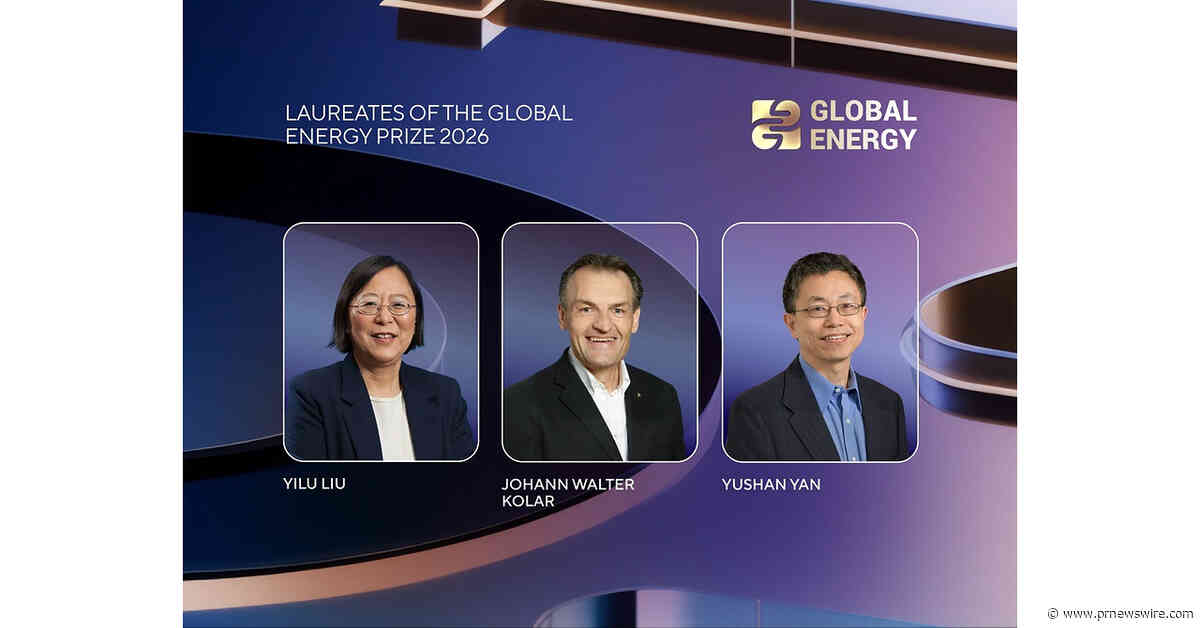 Yilu Liu, Yushan Yan y Johann W. Kolar han sido reconocidos con el Premio Global de Energía 2026