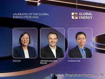 EQS-News: The Global Energy Association: Yilu Liu, Yushan Yan und Johann W. Kolar wurden als Preisträger des Global Energy Prize 2026 ausgewählt