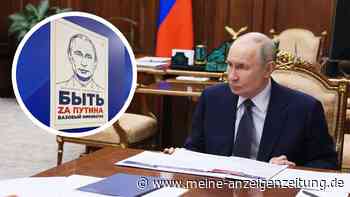 Putin verstört mit Plakat im Wahlkampf – „es klingt verzweifelt“