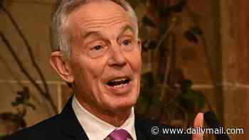 Andy Burnham 'may think he's going to be loved', warns Tony Blair - as PM in-waiting trots out more vague 'Manchesterism' at hustings with fawning MPs