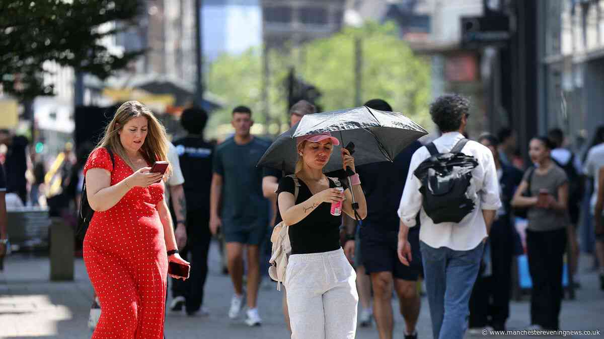 Met Office issues red alert for Greater Manchester on two days this week