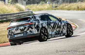 Polestar 4-station met achterruit laat zich zien op de Nordschleife!