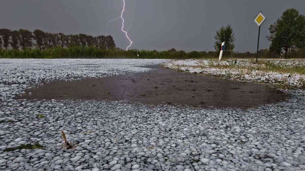 Tennisballgroße Hagelkörner und schwere Unwetter im Norden – nächste Gewitterwarnung für Dienstag