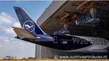 Eerste Lufthansa Airbus A350-1000 krijgt meteen jubileumkleuren