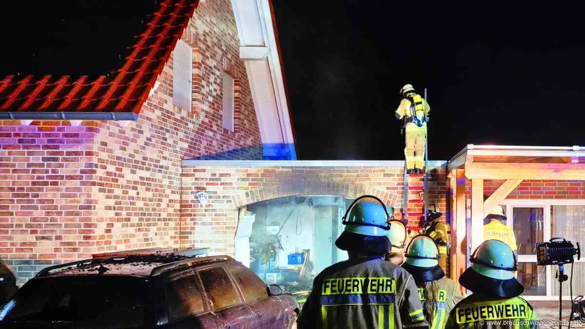 Gifhorn: Feuer nach Blitzschlag – 35.000 Euro Schaden an diesem Haus