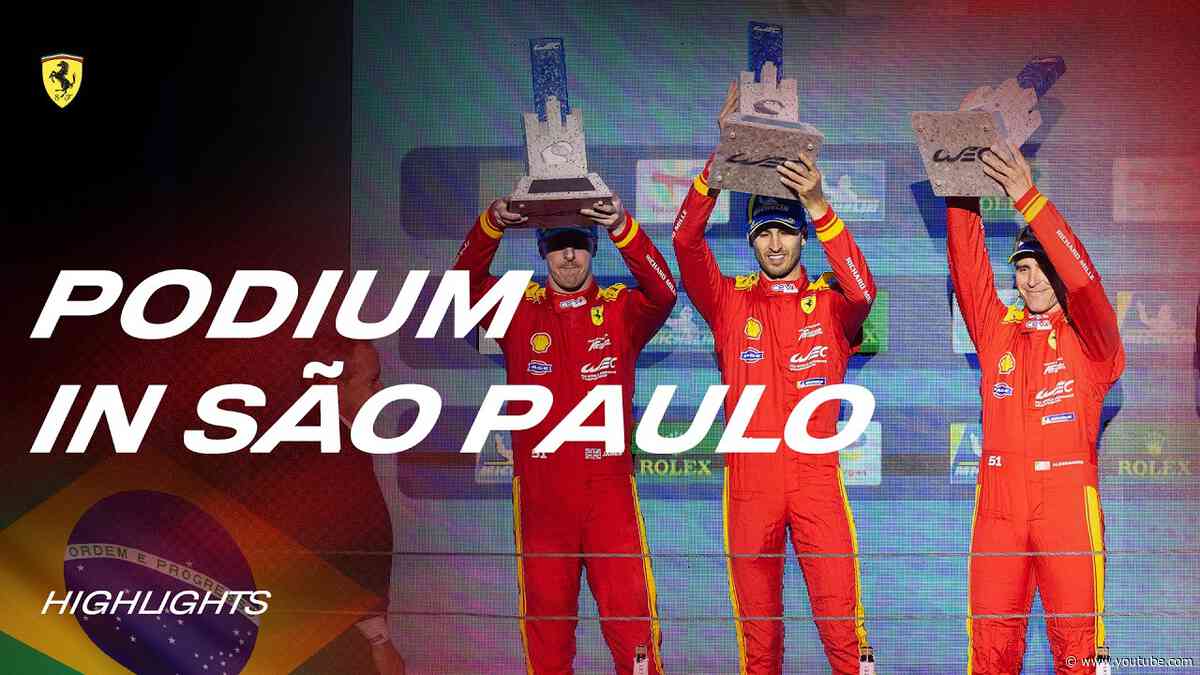 Podium Finish for Ferrari! | WEC 6 Hours of São Paulo Highlights