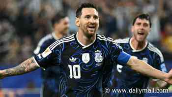 Bad omen for England? Argentina request to wear their 'LUCKY' blue kit for World Cup semi-final - as their impeccable record in away strip is revealed