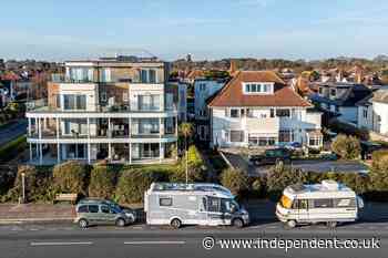 Fury in wealthy seaside suburb as ‘van dwellers’ obscure views from £1m homes