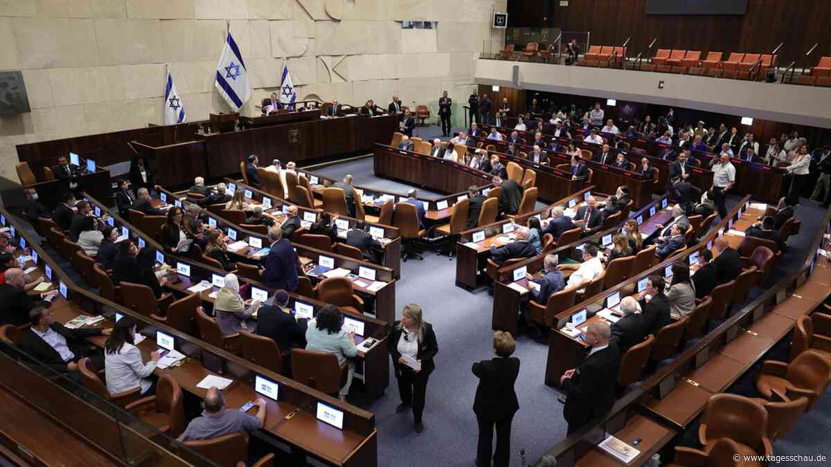 Israel: Knesset verabschiedet umstrittenes "Thora-Grundgesetz"