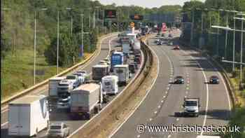 M5 clears after crash near Cribbs Causeway