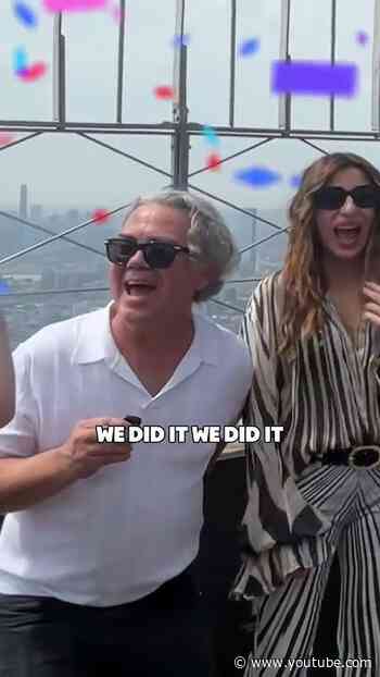The cast of #gaildaughtry was speechless on our 86th Floor Observation Deck