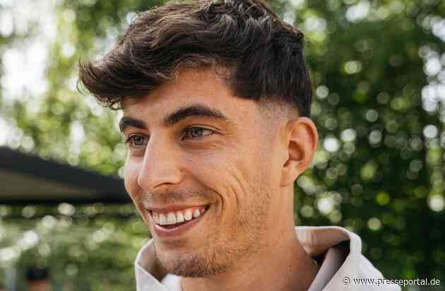 Kai Havertz wird Pate und Zustifter der Zeitinsel in Leverkusen / Mit seiner Stiftung unterstützt der Fußballprofi ab sofort die Kinderpalliativstation am Klinikum