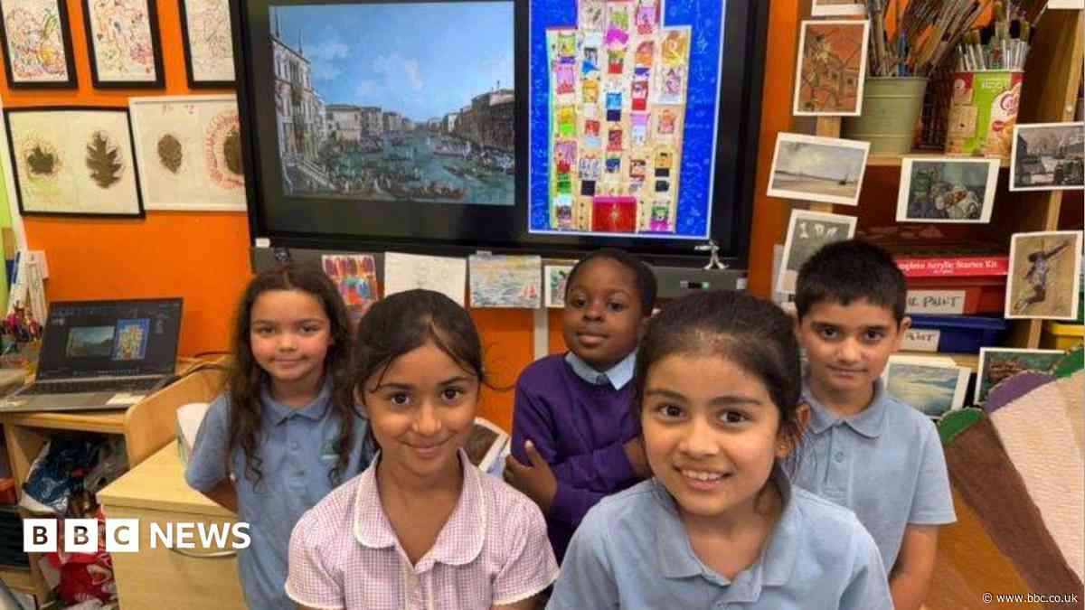 Young pupils' art on display in National Gallery