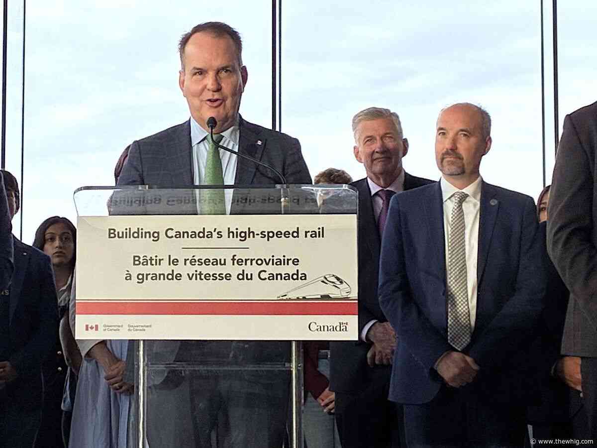 Kingston signs non-disclosure agreement for high-speed rail talks