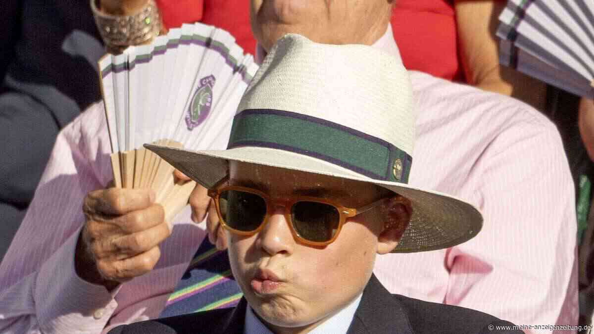 Prinz George trotzt 30 Grad im Anzug – der Grund liegt in Wimbledons strenger Regel