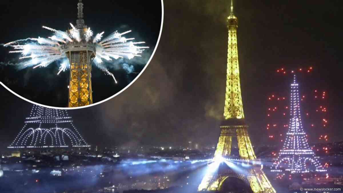 Parijs viert feest: Eiffeltoren speelt hoofdrol in adembenemende lichtshow