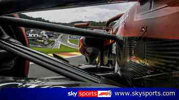 You don't realise how steep Eau Rouge really is!