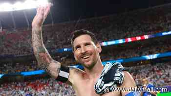Inside Lionel Messi's last dance: Miami mania and the supermarket fans flock to, the tourist-pulling murals, his favourite restaurant where they use his mother's recipe… and the hint that this really is the end