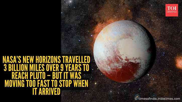 NASA’s New Horizons travelled 3 billion miles over 9 years to reach Pluto – but it was moving too fast to stop when it arrived