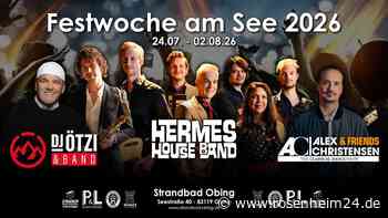 Jetzt Tickets gewinnen! Festwoche am See lockt mit Top-Stars nach Obing