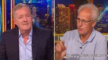 'I've been waiting 15 years to call you a w****r!': Mick McCarthy clashes with Piers Morgan in awkward on-air exchange over long-term feud