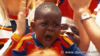 The three-year-old brother outshining a World Cup superstar! Lamine Yamal's sibling goes viral before 19-year-old's semi-final with Spain - as he opens up on his chaotic family life