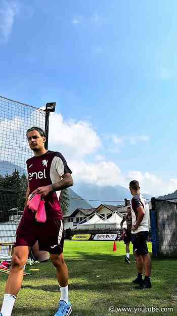 Primi momenti di ritiro a Pinzolo ⛰️🏃‍♂️ #torinofc #seriea #ritiro