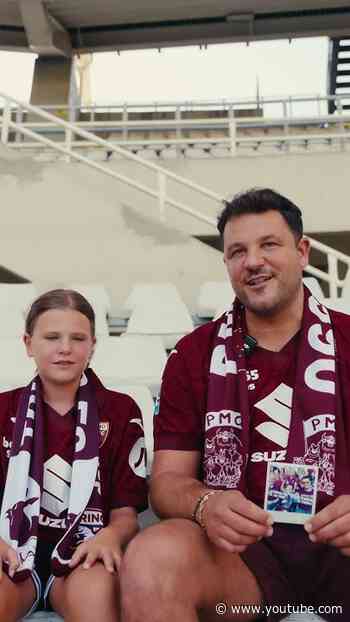 Cresciuta in una famiglia Granata: è questione di 𝗚𝗘𝗡𝗘𝗥𝗔𝗭𝗜𝗢𝗡𝗜 ⏳ #torinofc #seriea