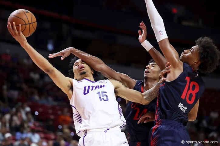 Jazz guard stretchered off court during NBA Summer League game