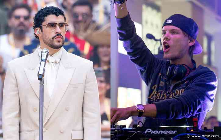 Watch Bad Bunny’s band pay tribute to Avicii at Stockholm show with ‘Wake Me Up’ cover