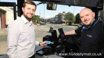East Yorkshire buses go contactless with new tap on, tap off system