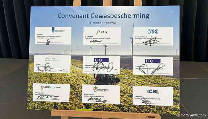 Plantaardige sectoren tekenen hoofdlijnen Convenant Gewasbescherming