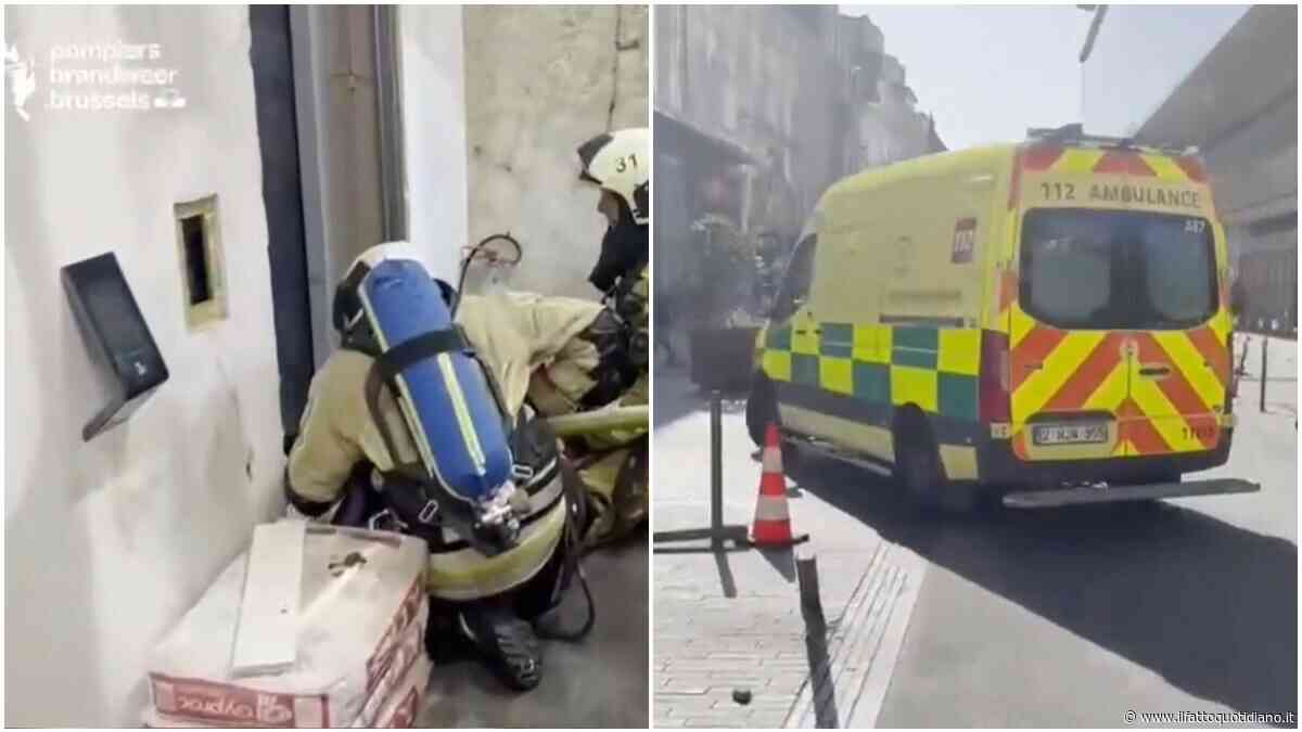 Incendio in un edificio al centro di Bruxelles, morti e dispersi. Alcune vittime trovate in un ascensore