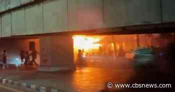At least 30 killed in Bangkok beer hall fire, authorities say