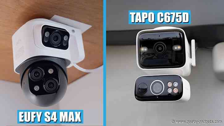 Eufy S4 Max vs Tapo C675D: Wired Stability Beats Wi-Fi Cams