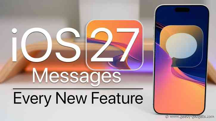All the Expected Apple iMessage Updates Coming in iOS 27