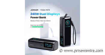 JOYROOM Brings New 240W PODIX Power Bank to Kickstarter, Reshaping the High-End Fast-Charging Power Bank Segment