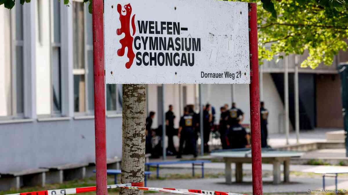 Angriff an Gymnasium in Schongau: Hinweise auf extremistisches Motiv